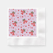 Jingle Bells Serviette (Vorderseite)