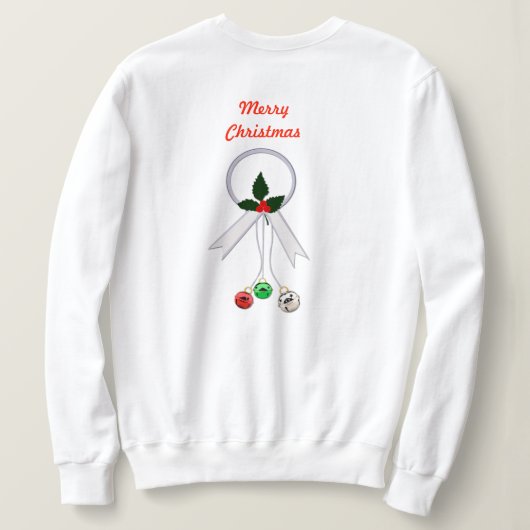 Jingle Bells Sweatshirt (Design Rückseite)