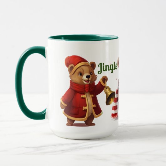 Jingle Bells Tasse (Links)
