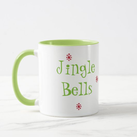 Jingle Bells Tasse (Links)
