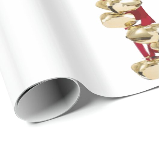 Jingle Bells Wrapping Paper Geschenkpapier (Rolleneckpunkt)