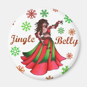 Jingle Bly Dancer Original Art Magnet