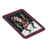 JINGLE BONES SANTA, URLAUB SKELETON & STRUMPFS MAGNET (Rechte Seite)