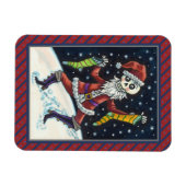 JINGLE BONES SANTA, URLAUB SKELETON & STRUMPFS MAGNET (Horizontal)