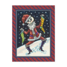 JINGLE BONES SANTA, URLAUB SKELETON & STRUMPFS