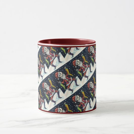 JINGLE BONES SANTA, URLAUB SKELETON & STRUMPFS TASSE (Zentrum)