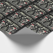 Jingle Bots Festive Holiday Roboter mit Weihnachts Geschenkpapier (Ecke)