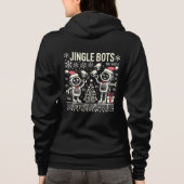 Jingle Bots Festive Holiday Roboter mit Weihnachts Hoodie (Rückseite)