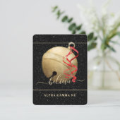 JINGLE CARD FEIERTAGSKARTE (Stehend Vorderseite)