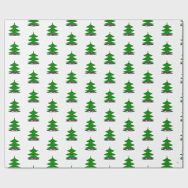 Jingle Claws Weihnachtsbaum-Geschenkpapier Geschenkpapier