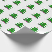 Jingle Claws Weihnachtsbaum-Geschenkpapier Geschenkpapier (Ecke)