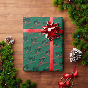 Jingle Co. Logo Festive Feiertage Geschenkpapier