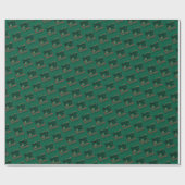 Jingle Co. Logo Festive Feiertage Geschenkpapier (Flach)