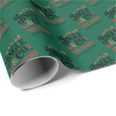 Jingle Co. Logo Festive Feiertage Geschenkpapier (Rolleneckpunkt)