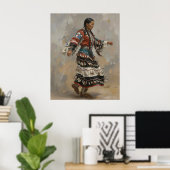 Jingle Dance Poster (Heimbüro)