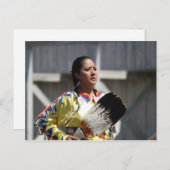 Jingle Dancer Postkarte (Vorne/Hinten)