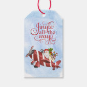 Jingle - Die ganze Art und Weise, wie Santa Airpla Geschenkanhänger (Vorderseite)