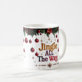 Jingle Die weihnachtliche klassische Tasse (VorderseiteRechts)