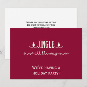 Jingle Einladung