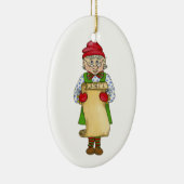 Jingle Elves "Alfred" Keramikornament (Rechts)