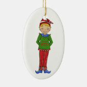 Jingle Elves "Goody" Keramikornament (Rechts)
