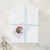 Jingle Elves (Sam) Geschenkanhänger (Mit Garn)