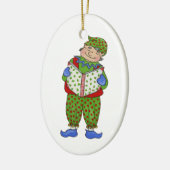 Jingle Elves "Woody" Keramikornament (Links)