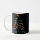 Jingle Fliegen Lustige Fliegenköder Weihnachten Pa Kaffeetasse (Links)