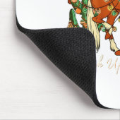 Jingle Funny Horse Ck Up Your Feet Cactus Western, Mousepad (Ecke)