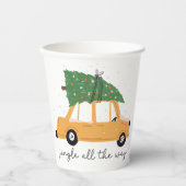 Jingle ganz The way Christmas Pappbecher (Vorderseite)