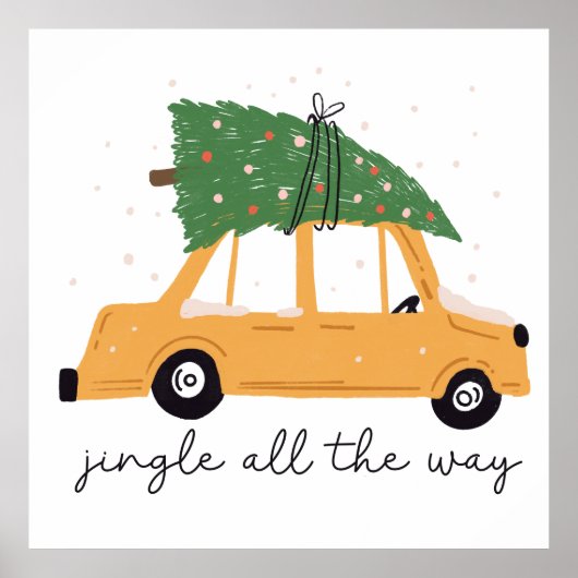 Jingle ganz The way Christmas Poster (Vorne)