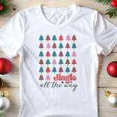 Jingle ganz The way Christmas Tree Tri-Blend Shirt