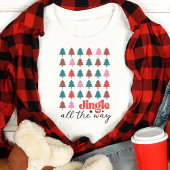 Jingle ganz The way Christmas Tree Tri-Blend Shirt