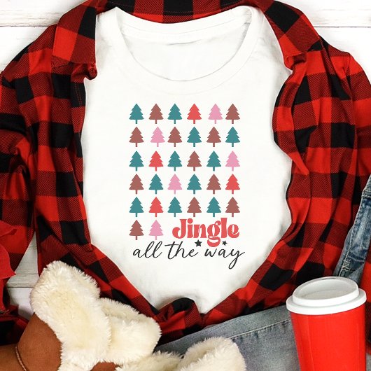 Jingle ganz The way Christmas Tree Tri-Blend Shirt