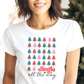 Jingle ganz The way Christmas Tree Tri-Blend Shirt