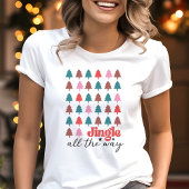 Jingle ganz The way Christmas Tree Tri-Blend Shirt