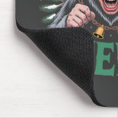 Jingle Hell Christmas Krampus Evil Xmas Mousepad (Ecke)