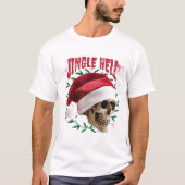 Jingle Hell Skull T-Shirt (Vorderseite)