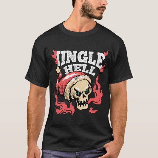 Jingle Hell T-Shirt (Vorderseite)