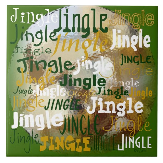 Jingle Jingle Fliese (Vorderseite)