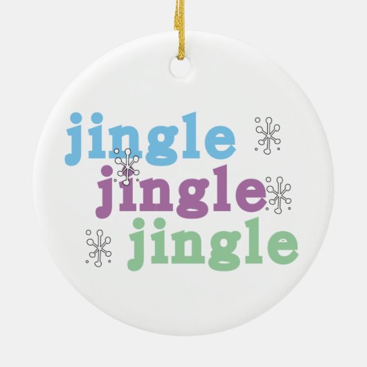 Jingle Jingle Jingle Keepake Ornament (Hinten)