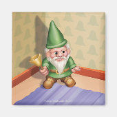 Jingle Jingle Little Gnome Ding-a-Ling Magnet (Vorne)