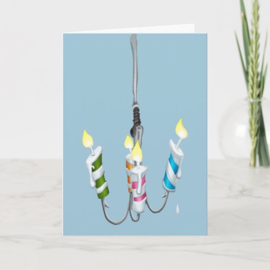 Jingle Jingle Little Gnome Happy Birthday Card Karte (Vorderseite)
