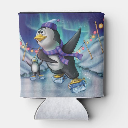 Jingle Jingle Little Gnome Penguin Can Cooler Dosenkühler (Rückseite)