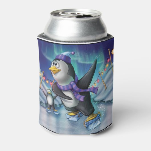 Jingle Jingle Little Gnome Penguin Can Cooler Dosenkühler (Kanne Rückseite)