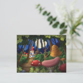 Jingle Jingle Little Gnome Postcard Postkarte (Stehend Vorderseite)