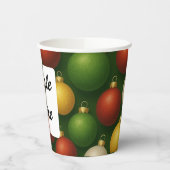 Jingle Juice Christmas Paper Cup | Festive Holiday Pappbecher (Links)