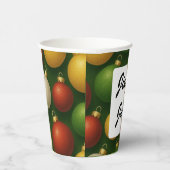 Jingle Juice Christmas Paper Cup | Festive Holiday Pappbecher (Rechts)