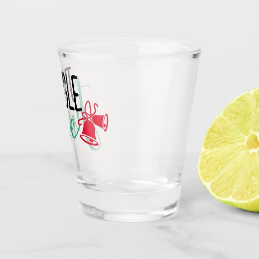 Jingle Juice | Funny Christmas Drinks Spaß Schnapsglas (Rechts)