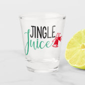 Jingle Juice | Funny Christmas Drinks Spaß Schnapsglas (Vorderseite)